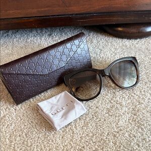 Gucci Women's Tortoise Sunglasses
